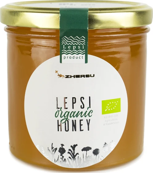 Мёд Lepsi в стеклянной банке 430 г